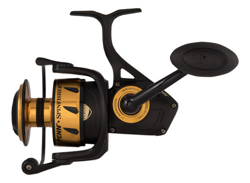 Penn 1481260 Spinfisher Vi Carrete De Agua Salada, 2500 Tamaño De Carrete, 6.2: 1 Relación De Transmisión, 2041.16 Kg, Multicolor, Una Talla