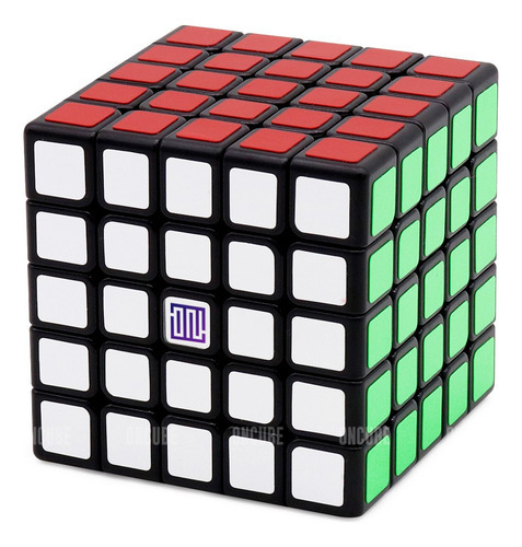 Moldura Moyu Rubik's Cube 5x5, cor preta