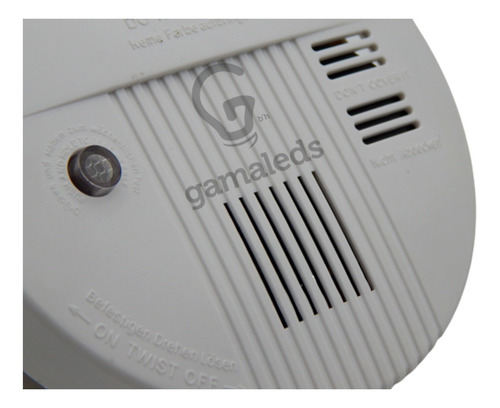 Imagen 2 de 8 de Detector De Humo Bateria 9v Alarma Zurich Sensor De Humo