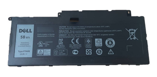 F7hvr Batería Original Dell Inspiron 15 7537 / 17 7737 7746