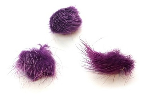 Pompones X 100 Unid. De Pelo Aprox 2cm, Ideal Llaveros