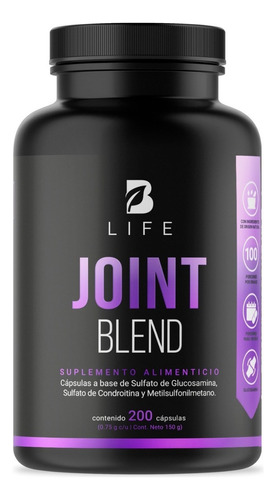 Suplemento Para Articulaciones De 200 Cápsulas. B Life Joint blend