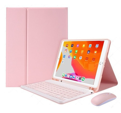 Funda Para Teclado, Para iPad 8th 7th 10.2 2020 2019 Ñ