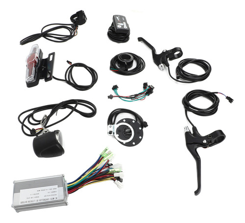 Kit De Controlador De 36 V 48 V, Batería De Litio Para Bicic