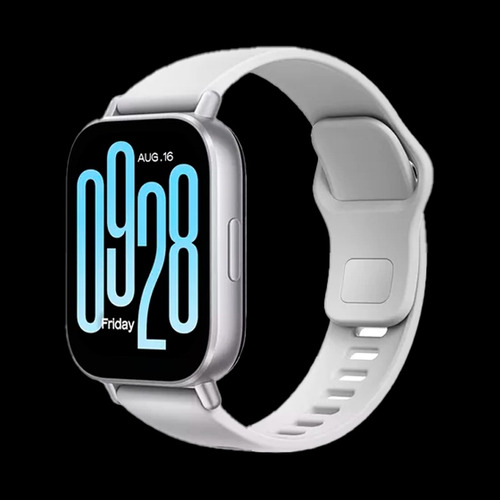 Reloj Xiaomi Redmi Watch 5 Active - Silicón Blanco Imán Gris Plateado Gris