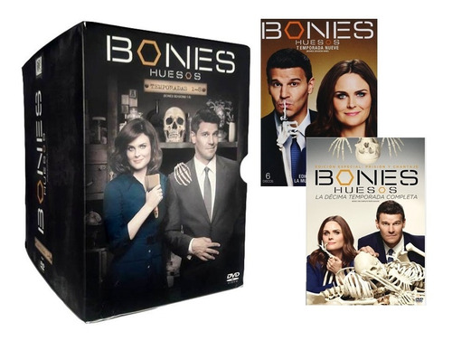 Bones Huesos Paquete Temporadas 1 - 10 Completas Serie Dvd