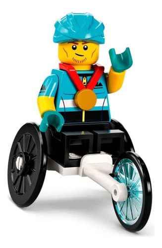 Bono De Corredor De Silla De Ruedas Lego Minifigure Series 2