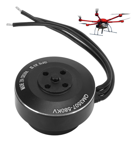 Motor Sin Escobillas Qm3507 580kv Resistente Al Agua 12n14p