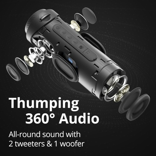 Tronsmart T7 Caixinha De Som Bluetooth Surround De 360 Graus