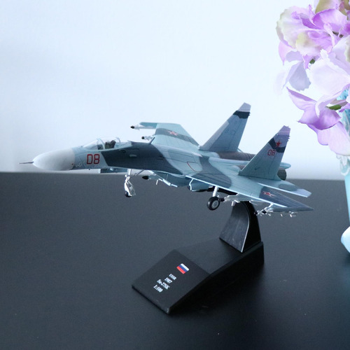 2 Uds 1/100 Flanker Sukhoi Su-27 Y A-10 Aviones De