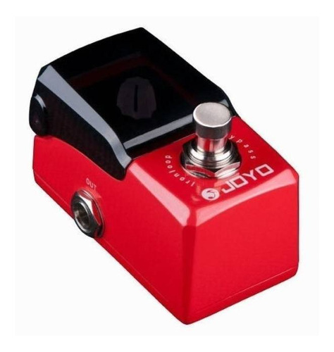 Imagen 2 de 6 de Pedal de efecto Joyo Ironman Ironloop JF-329 rojo