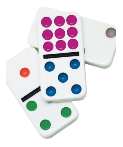 Domino Doble Nueve 55 Fichas De Pasta Novelty