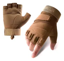 Comprar Guantes Tácticos Cortos Con Protecciones Coyote Bomberomanía