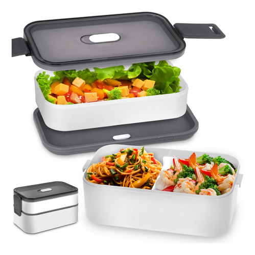 Lunch Box Bento Lonchera Térmica 1.7 L Con Válvula