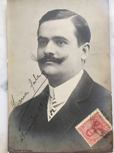 Postal Doctor Adrian Escobar   Año 1907