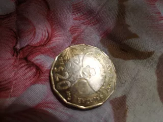 Moneda De 20 Pesos De La Muerte De Emiliano Zapata