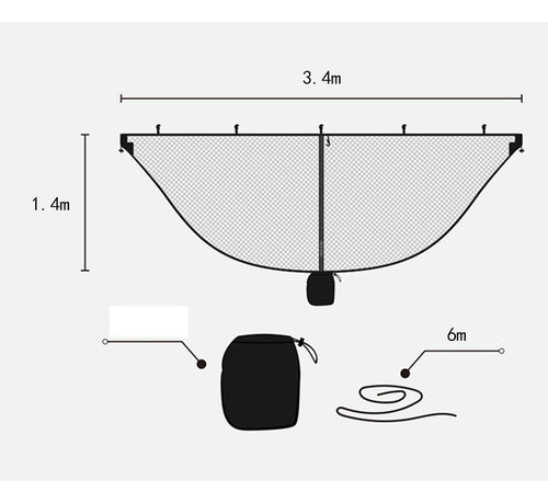 Mosquitera De Fácil For Hamacas For Protección De 360