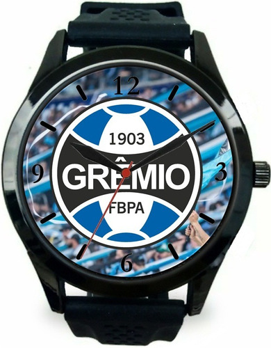 Kit 2 Relógio Pulso Esportivo Personalizado Gremista Imortal