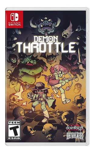 Juego multimedia físico Demon Throttle para Nintendo Switch