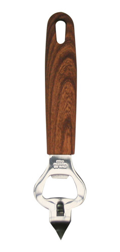 Destapador Premium Wood Inox Mango Plástico Tipo Madera