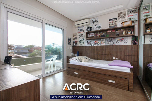Acrc Imóveis - Casa De Alto Padrão Em Condomínio Com 04 Suítes E Garagem Para 10 Carros. - Ca00642 - 32666297