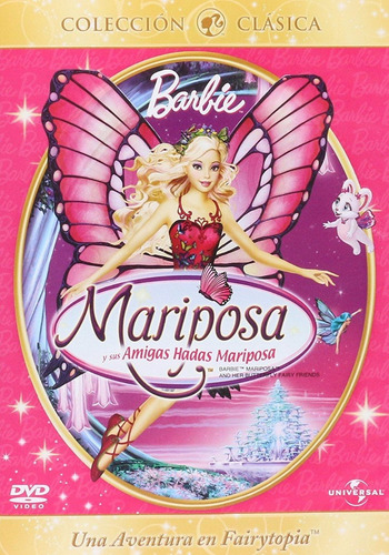 DVD Barbie Mariposa Y Sus Amigas Hadas Mariposa