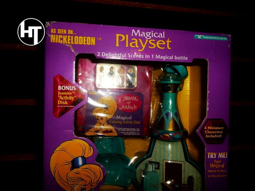 Imagen 2 de 10 de Mi Bella Genio, Playset Lampara De Juguete, Vintage, Nuevo