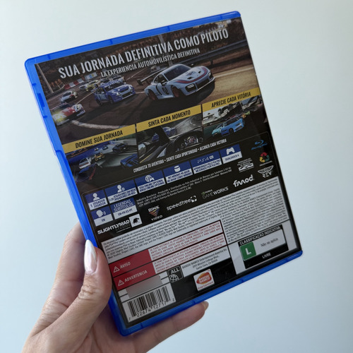 Project Cars 3 - Ps4 Mídia Física Semi Novo (Recondicionado)
