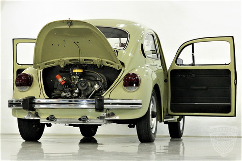 Vw Fusca L - 43.000 Km - Gasolina - Apto Para Placa Preta