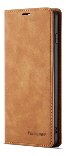 Funda Para iPhone Modelos Estilo Cartera Tipo Piel Casual