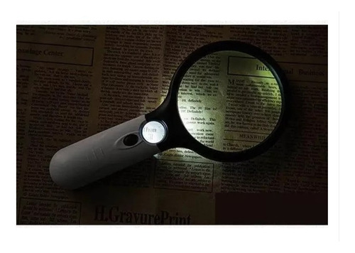 Lupa De Lectura Con Iluminación Led Con Luz Uv