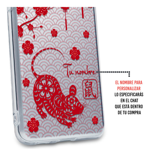 Funda Para Zte Horóscopo Chino Rata Con Tu Nombre