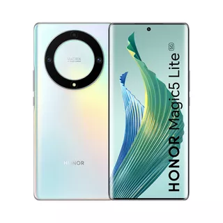 Honor Magic5 Lite Dual SIM 128 GB plata titanio 6 GB RAM