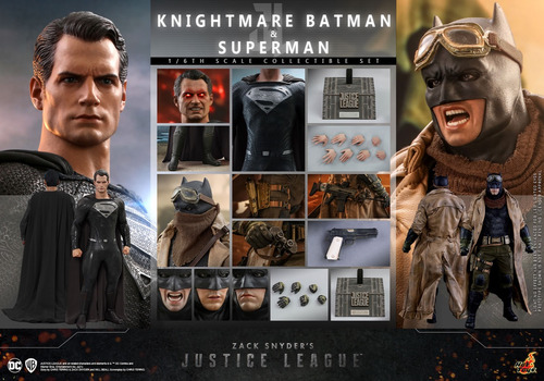 Hot Toys Set Knightmare Batman Y Superman