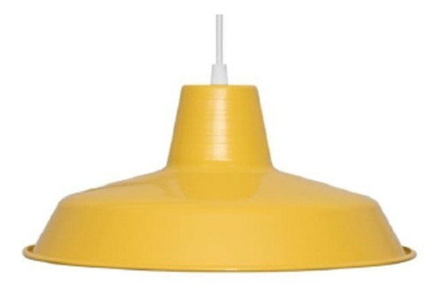 Imagen 6 de 10 de Lampara Colgante Campana Galponera Varios Colores Apto Led