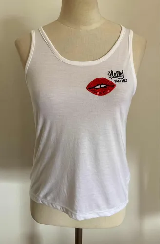 (vta) Como Quieres. Remera Kiss Lentejuelas. Talle 36 #loe2 (Usado)