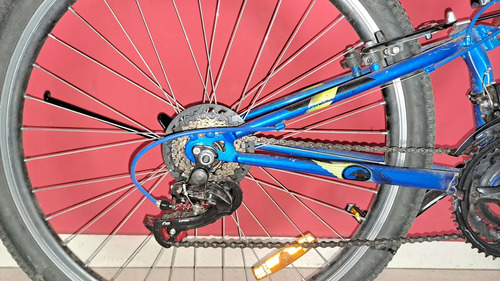Bicicleta Mountain Bike Aurora Mtb 600 Dsx R26 Azul/negro Negro 53 Cm