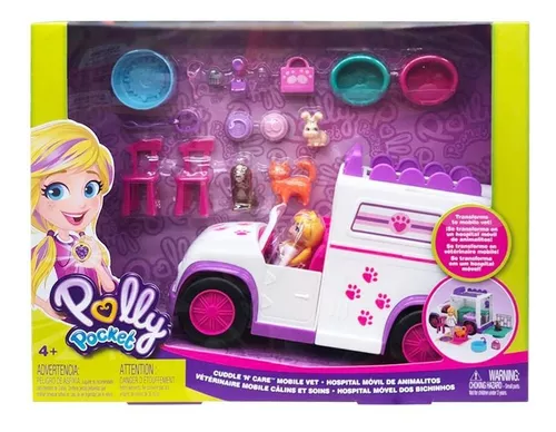 Polly Pocket Veiculo de Utilidade Secreta