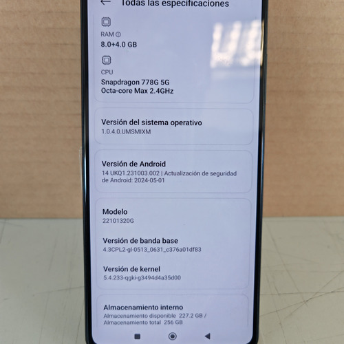 Xiaomi Pocophone Poco X5 Pro 5g , Dual Sim, 8gb Ram Y 256gb Negro (Usado)