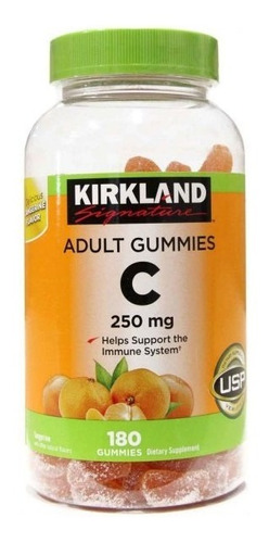 Vitamina C En Gomitas Kirkland 250mg 180 Gomitas