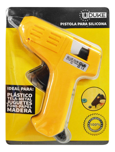 Pistola Silicona Uduke Amarilla Pequeña 10w (ht80033)