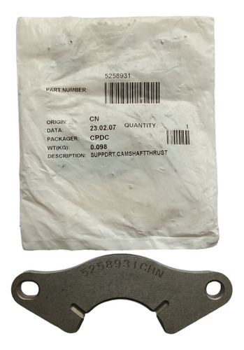 Soporte Arbol De Levas Motor Cummins Isbe Paccar 5258931
