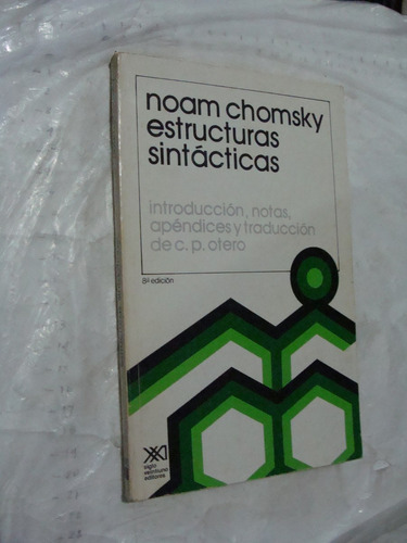 Libro Noam Chomsky , Estructuras Sintacticas , 177 Paginas ,