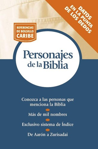 Personajes De La Biblia Serie Referencias De Bolsillo