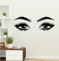 Comprar Vinilo Decorativo Depilación Cejas Depilación Pestañas Salon