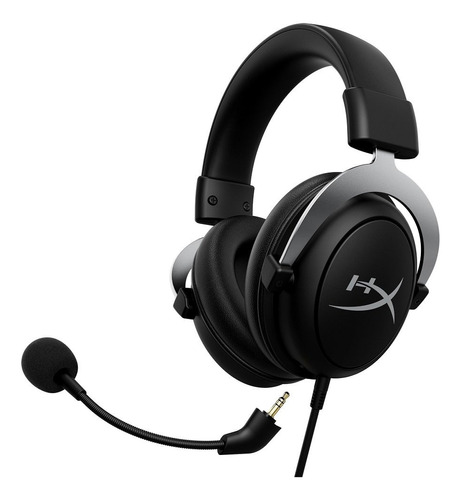 Audífonos Gamer Hyperx Cloud X Black Silver Circuit Shop 