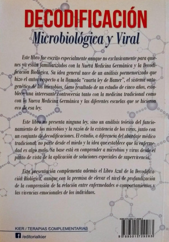 Imagen 2 de 2 de Enrique Bouron - Decodificación Microbiológica Y Viral