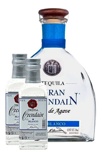 Tequila Gran Orendain Blanco 750 + 2 Minis 50 Ml