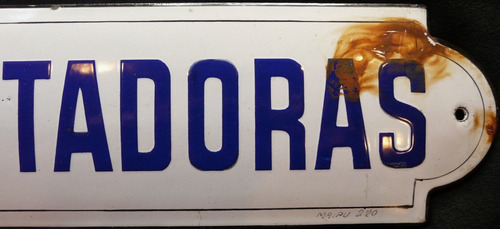 Imagen 3 de 5 de Antiguo Cartel Enlozado Empaquetadoras. 22255