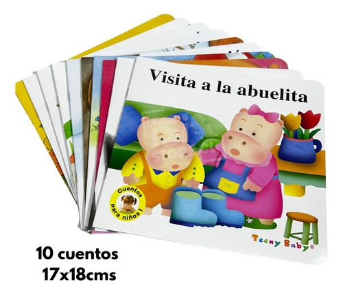 Pack 10 Cuentos Para Niños